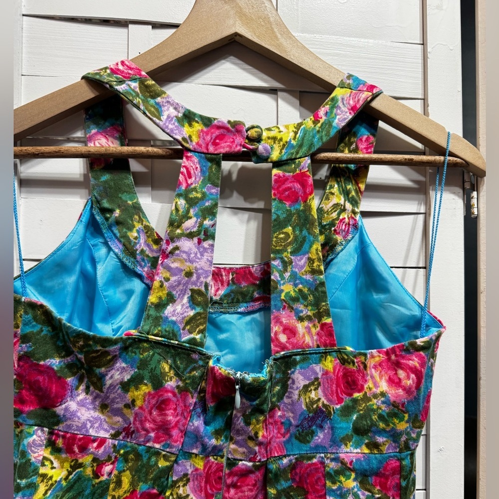 London Times Vintage Floral Maiden Dress - Picture 5 of 7